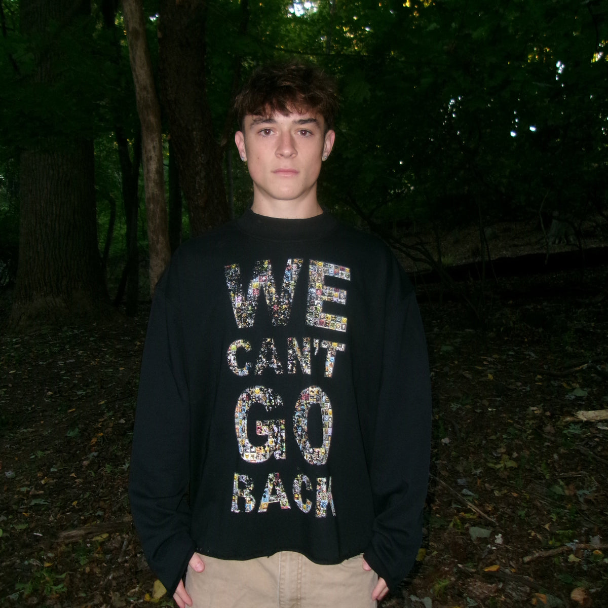 We Can’t Go Back Crewneck