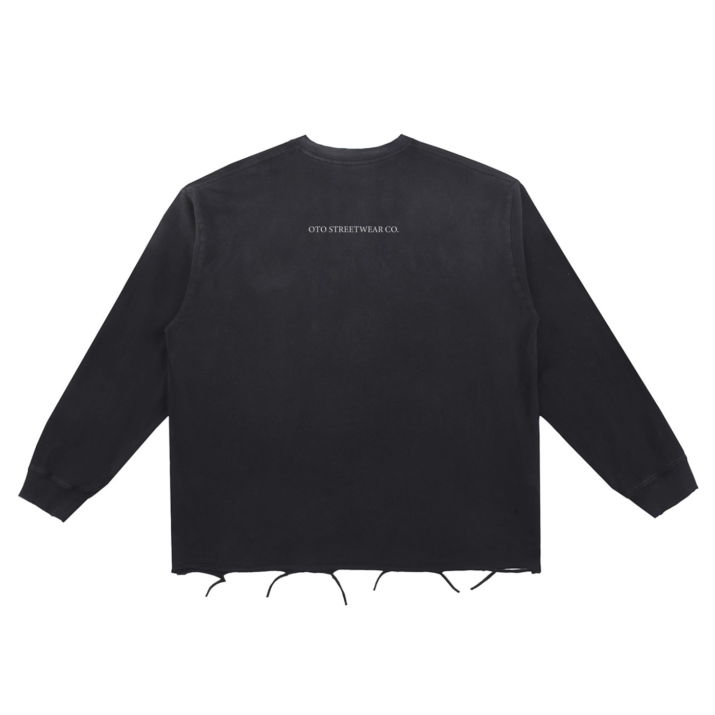 "PCR" Snow Wash Raw Edge Long sleeve