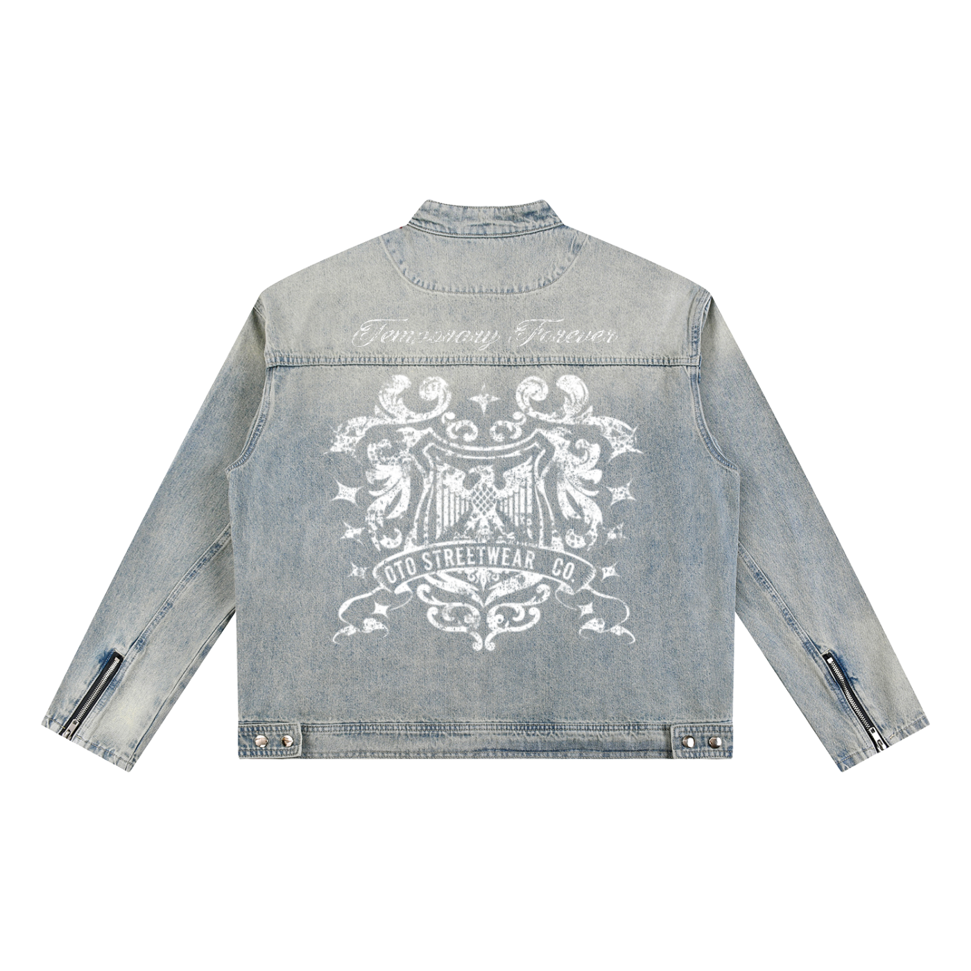 "Crest" denim jacket