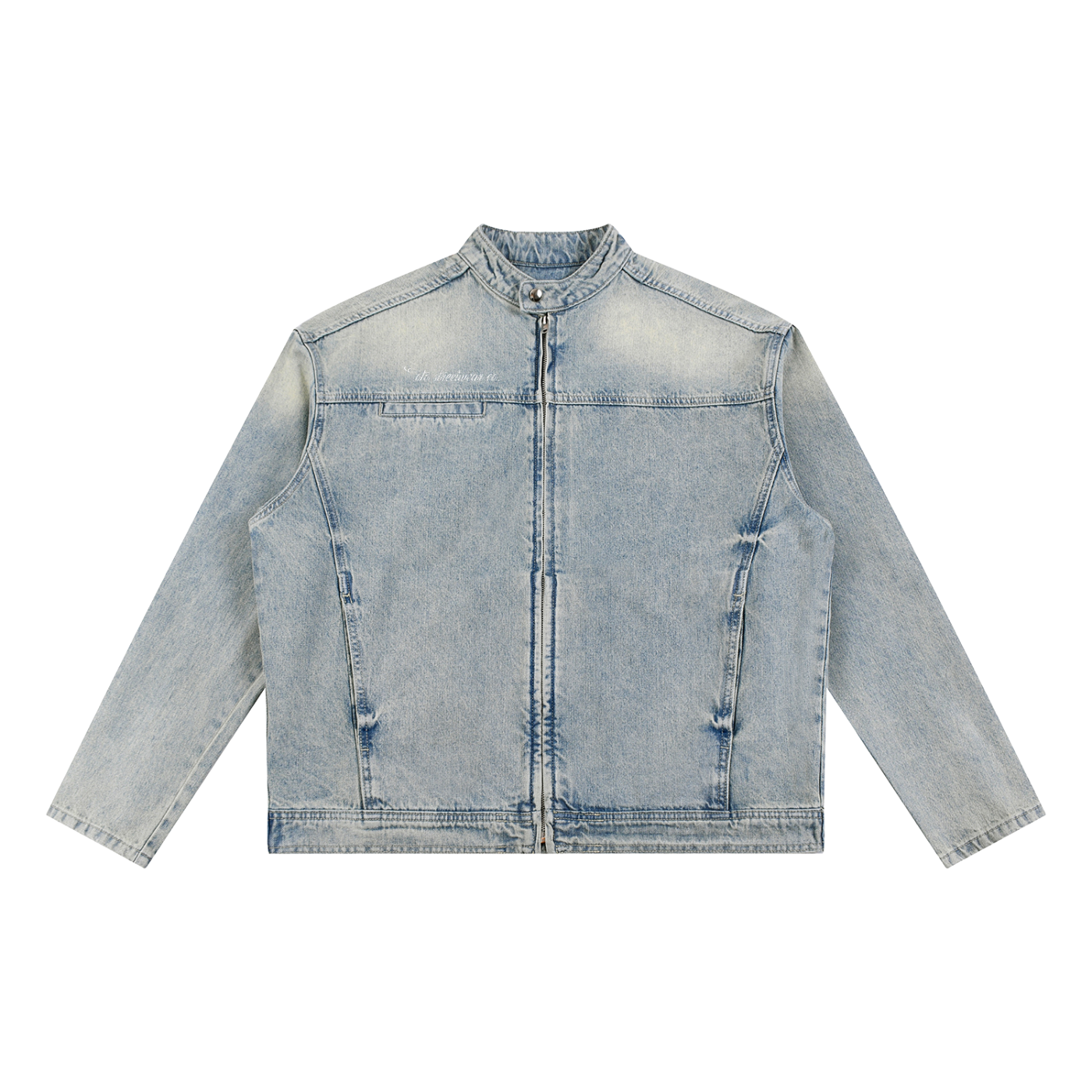 "Crest" denim jacket